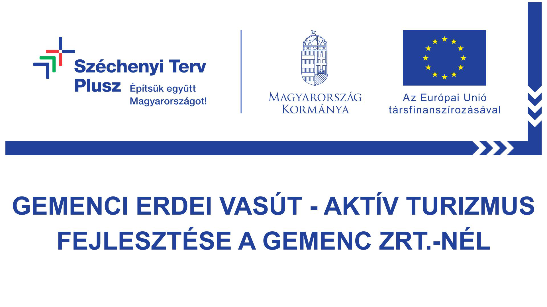 Széchenyi 2020 logó az alsó pozícióban